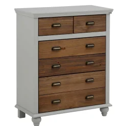 Landhaus Hochkommode mit sechs Schubladen - Veproma