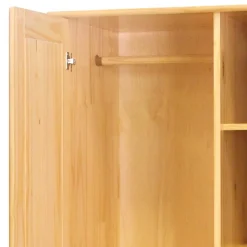 Landhaus Holz Kleiderschrank mit Kugelfüßen - Kascanu