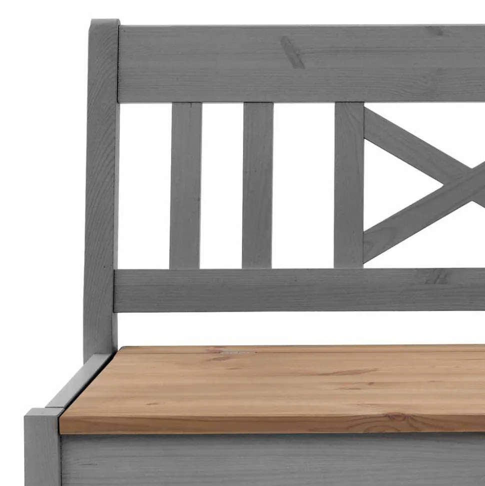 Landhaus Holzbank Jytte drei Sitzplätze