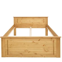 Landhaus Holzbett & Nachttische - Imressa (dreiteilig)