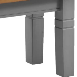 Landhaus Küchenbank in Laugenfarbig & Grau - Malisha