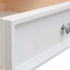 Landhaus Kleiderschrank in Weiß lackiert - Indico