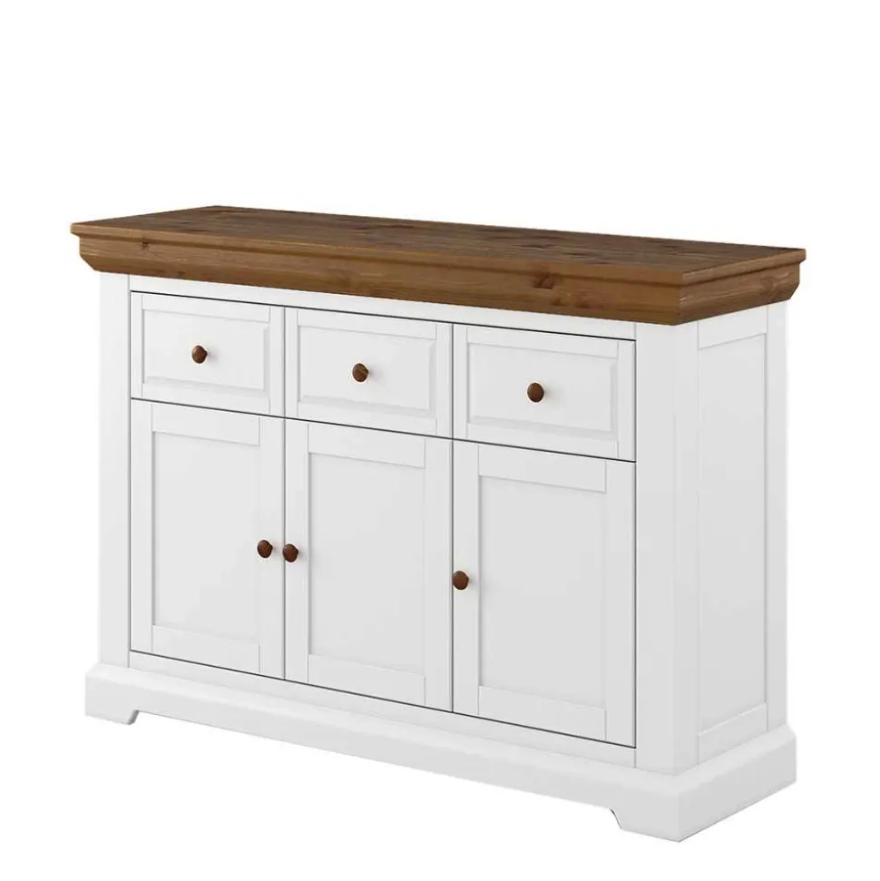 Landhaus Kombikommode aus Kiefernholz - Zalya