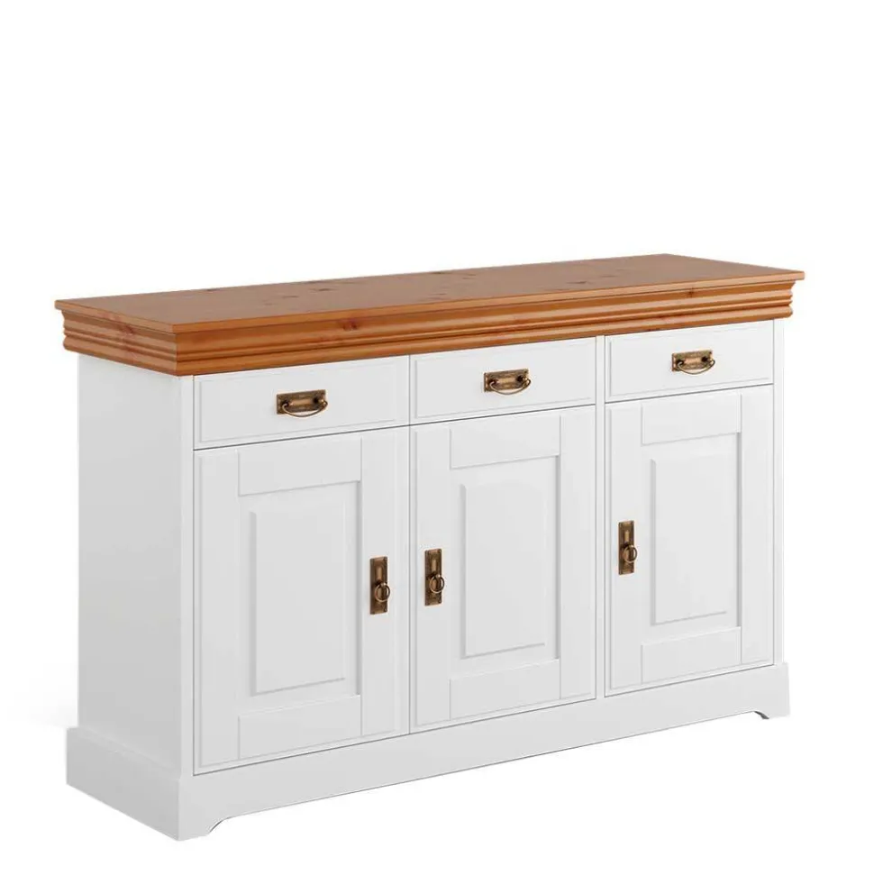 Landhaus Kombi-Kommode zweifarbig - Varicano