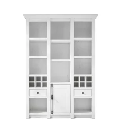 Landhaus Kombiregal in Weiß Touchwood - Chelles