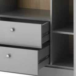 Landhaus Kommode in Lichtgrau - Buleta