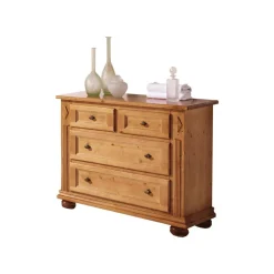 Landhaus Kommode Terezza aus Fichte Massivholz
