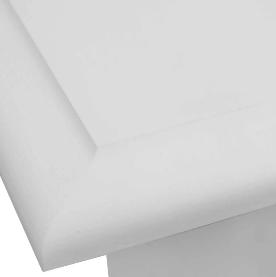 Landhaus Konsolentisch mit Schublade in Weiß - Indico