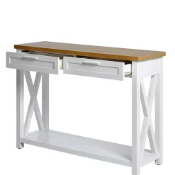 Landhaus Konsolentisch zweifarbig - Ristina