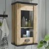 Landhaus Oberschrank mit Glas Einsatz - Garisa