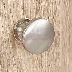 Landhaus Optik Highboard mit 2 Glastüren - Rienva