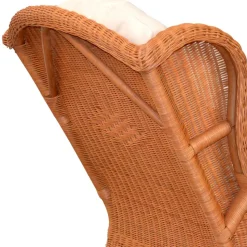 Landhaus Rattansessel in Honigfarben - Fono