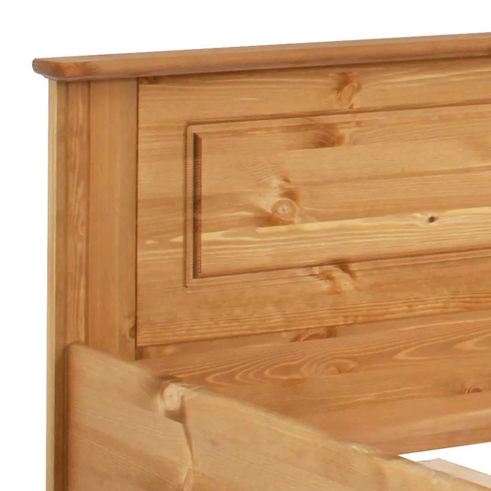 Landhaus Schlafzimmer mit Stauraumbett - Imressa (vierteilig)