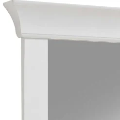 Landhaus Schminktisch Set in Weiß - Satumare (dreiteilig)