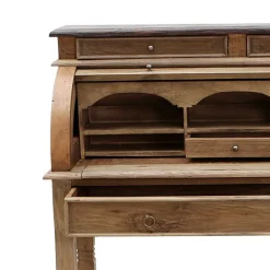 Landhaus Schreibsekretär Mangato aus Teak Recyclingholz