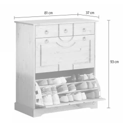 Landhaus Schuhkipper mit zwei Klappen - Edranov