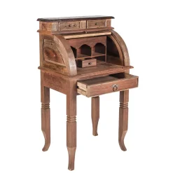 Landhaus Sekretär Mangato aus Teak Recyclingholz