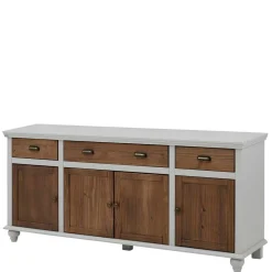 Landhaus Sideboard in Holz Braun - Veproma