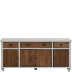 Landhaus Sideboard in Holz Braun - Veproma