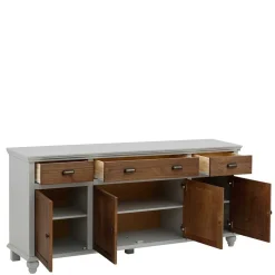 Landhaus Sideboard in Holz Braun - Veproma