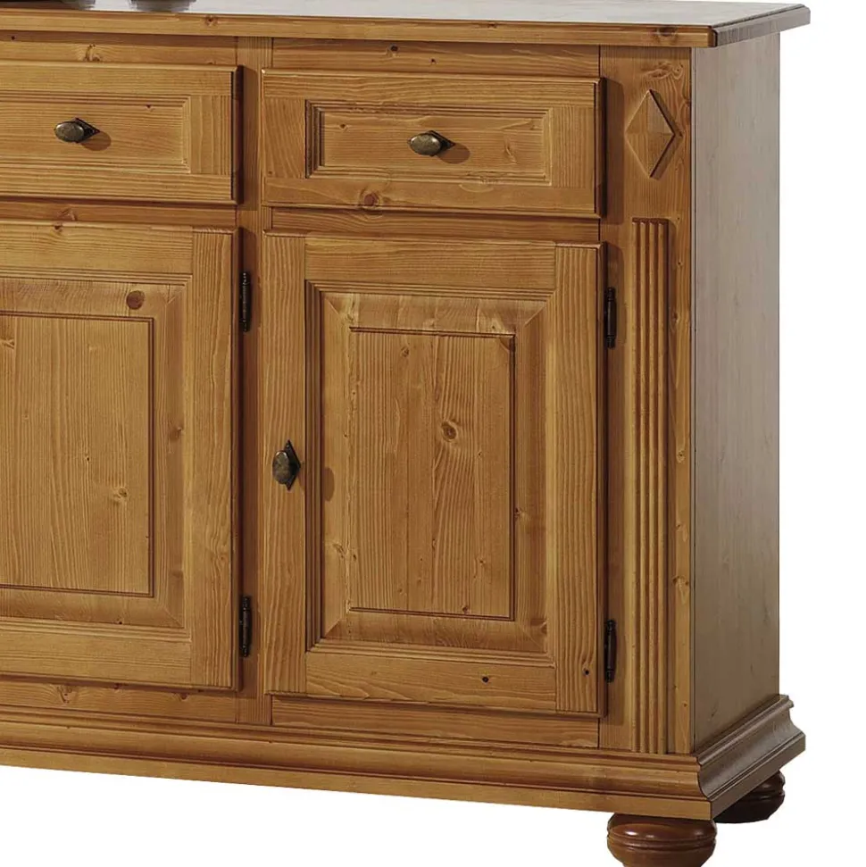 Landhaus Sideboard Terezza aus Fichte Massivholz