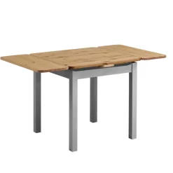 Landhaus Sitzgruppe Seramya in Grau Kiefer (fünfteilig)