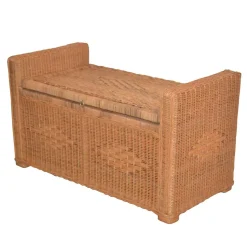Landhaus Sitztruhe aus Rattan - Momiji
