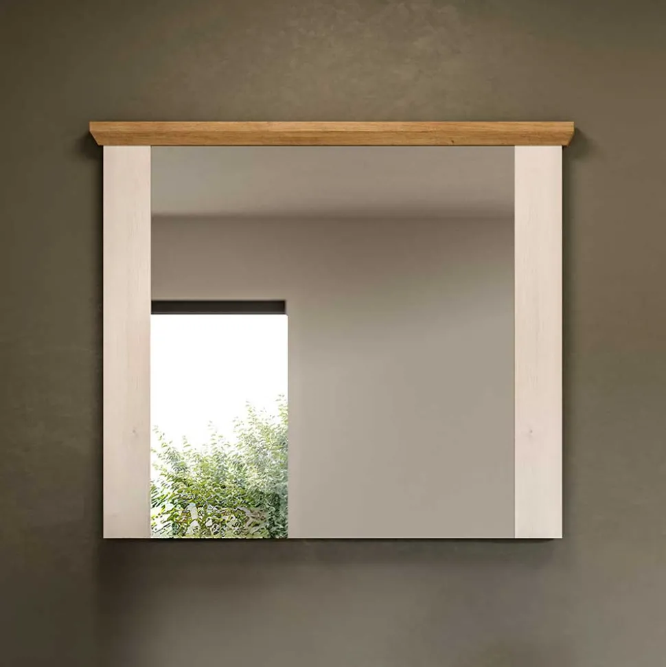 Landhaus Spiegel 82x70x4 cm - Tocella