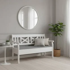 Landhaus Truhenbank Yoan aus Kiefer Massivholz