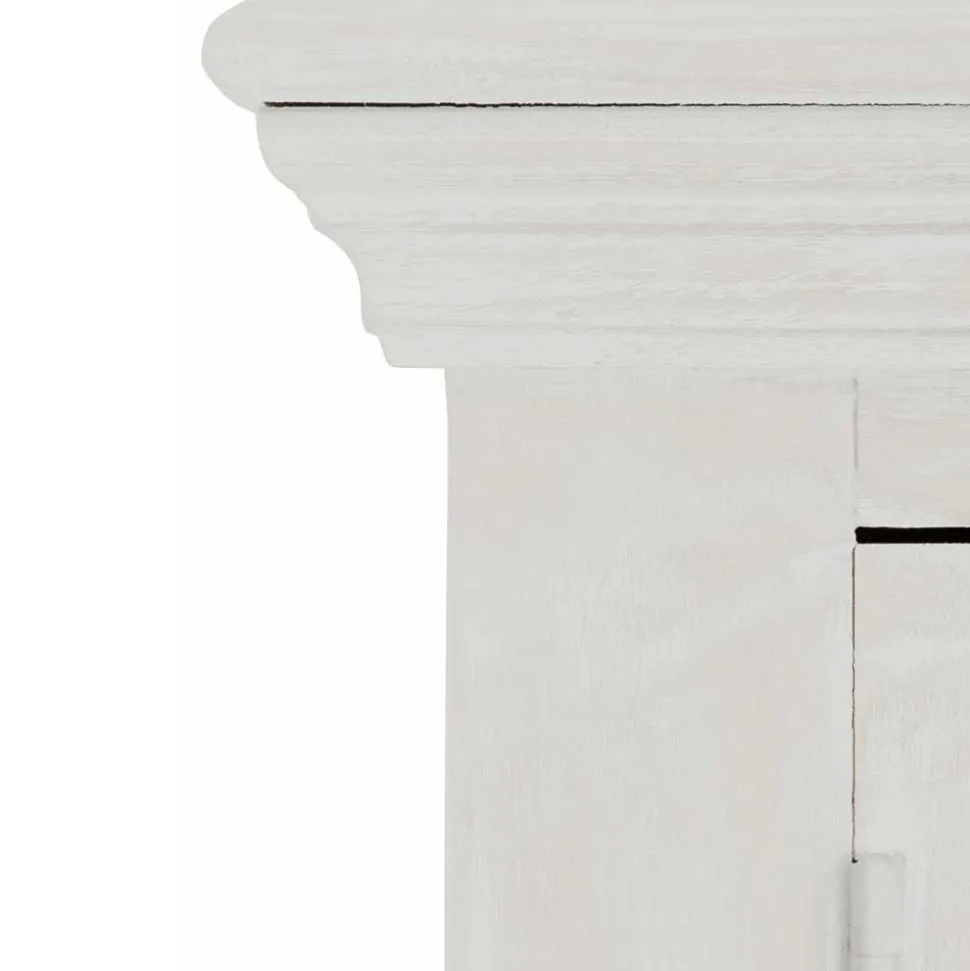 Landhaus TV Board in Weiß lackiert - Lucos