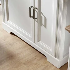 Landhaus TV Wohnkombination mit LED - Sinolita (dreiteilig)