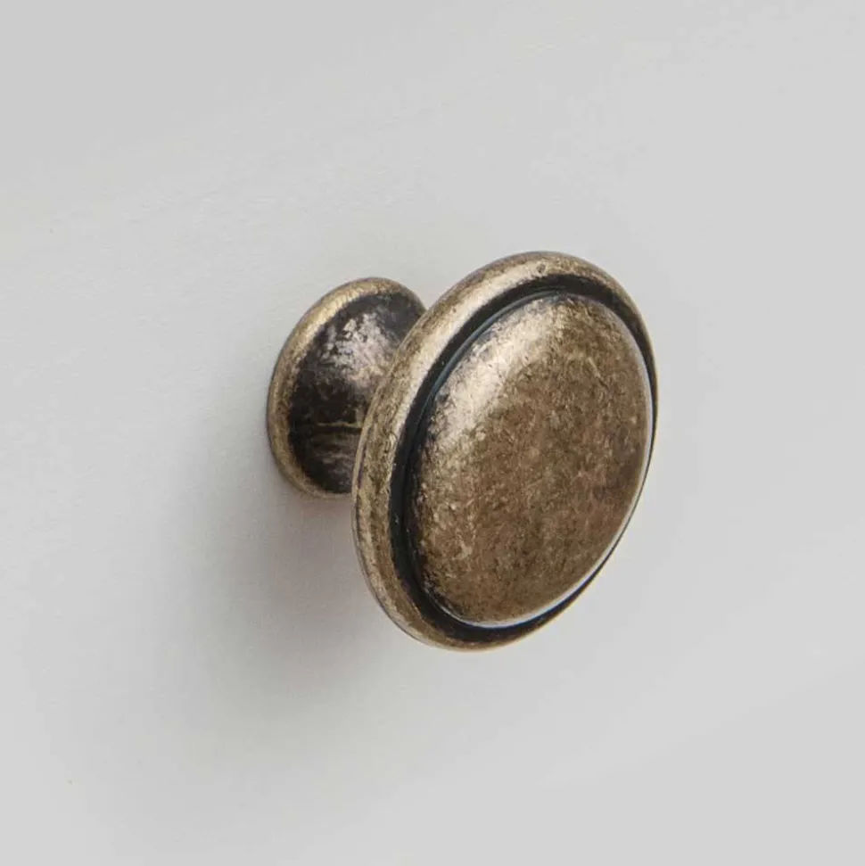 Landhaus Vitrine in Weiß und Eiche - Bordona