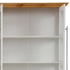 Landhaus Vitrinenschrank mit acht Türen - Eyzaco