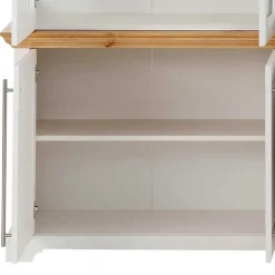 Landhaus Vitrinenschrank mit acht Türen - Eyzaco