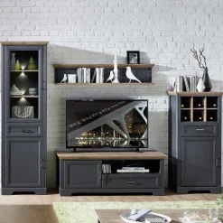 Landhaus Wohnmöbel Kombination - Thumbs (vierteilig)