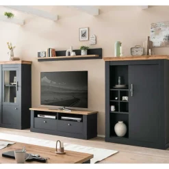 Landhaus Wohnwand Set - Lionel (vierteilig)