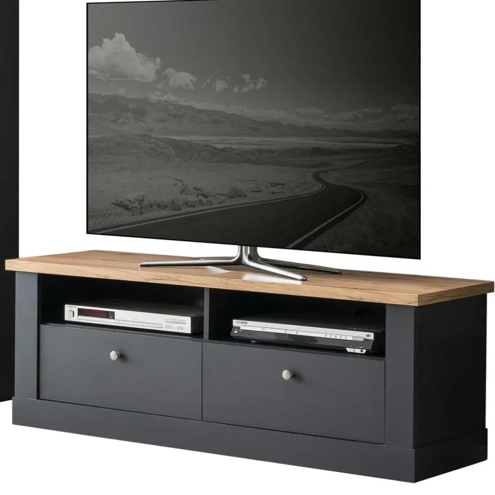 Landhaus Wohnwand Set - Lionel (vierteilig)