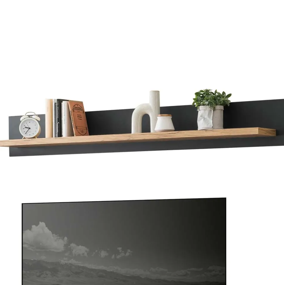 Landhaus Wohnwand Set - Lionel (vierteilig)