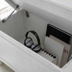 Landhaus Wohnzimmertisch Chelles mit Truhe