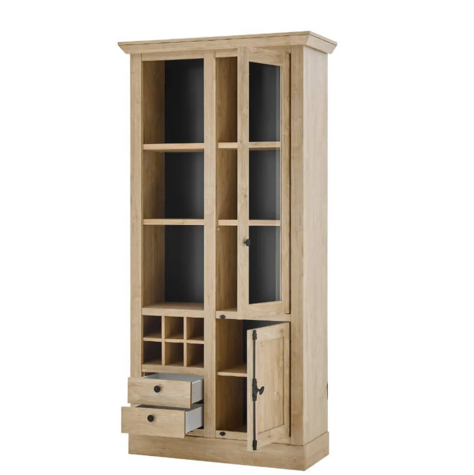 Landhaus-Wohnwand Set - Hengas (vierteilig)