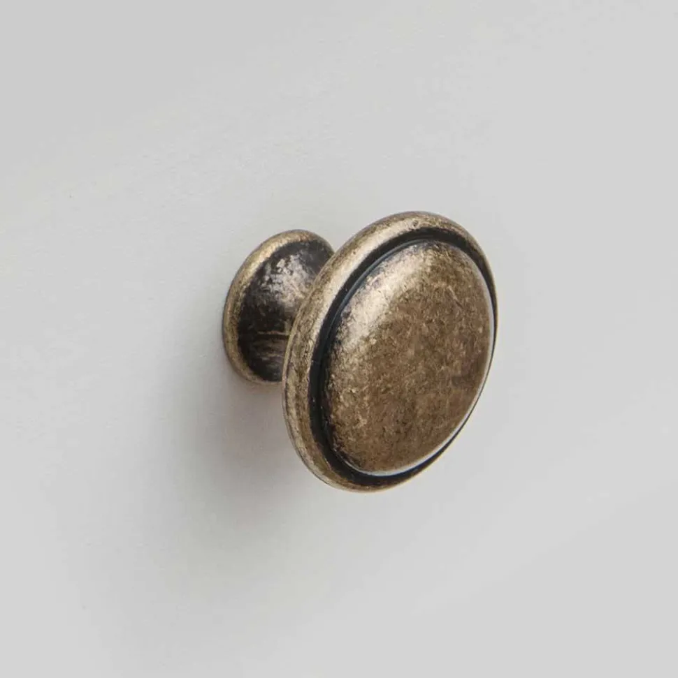 Landhaus-Wohnzimmertisch in Weiß mit Eiche - Bordona