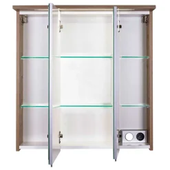 LED Bad-Spiegelschrank in Touchwood - Dadros