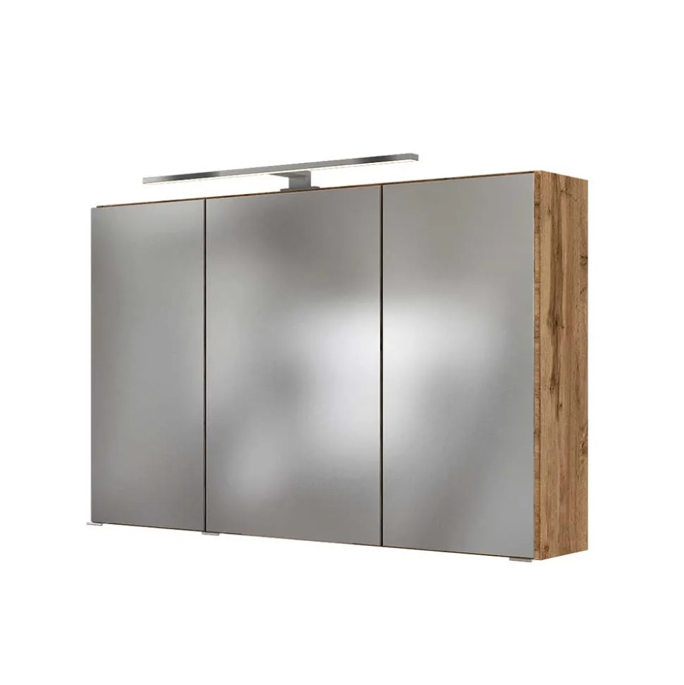 LED Licht Spiegelschrank mit 3D Effekt - Athrin