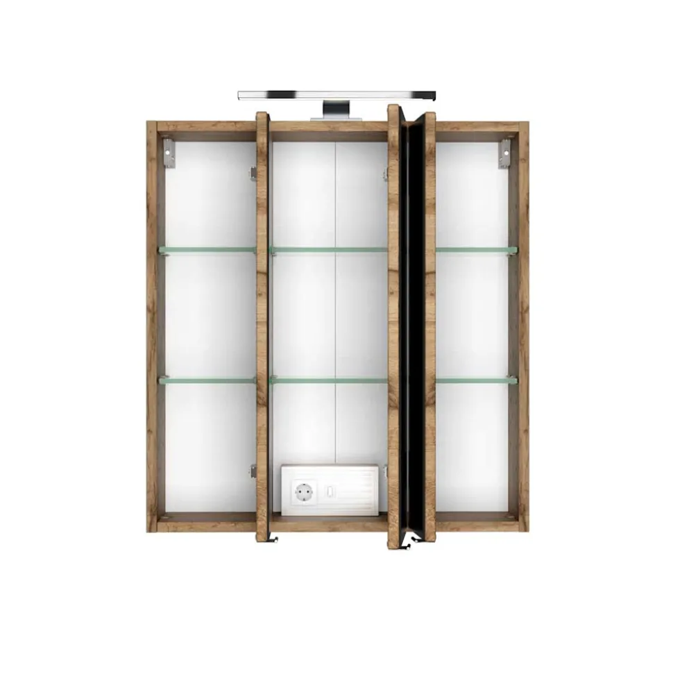 LED Licht Spiegelschrank mit 3D Effekt - Athrin