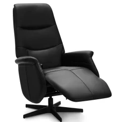 Leder Fernsehsessel mit Relaxfunktion - Vedrico