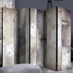 Leinwand Paravent in Betonoptik - Downforce