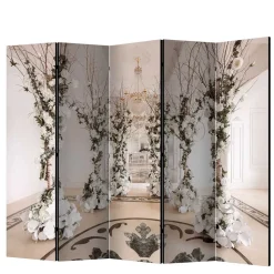 Leinwand Paravent mit romantischem Foto-Motiv - Dynamic