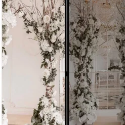 Leinwand Paravent mit romantischem Foto-Motiv - Dynamic