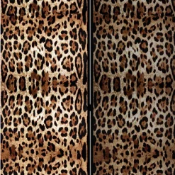 Leinwand Raumteiler mit Leopardenmuster - Castillo