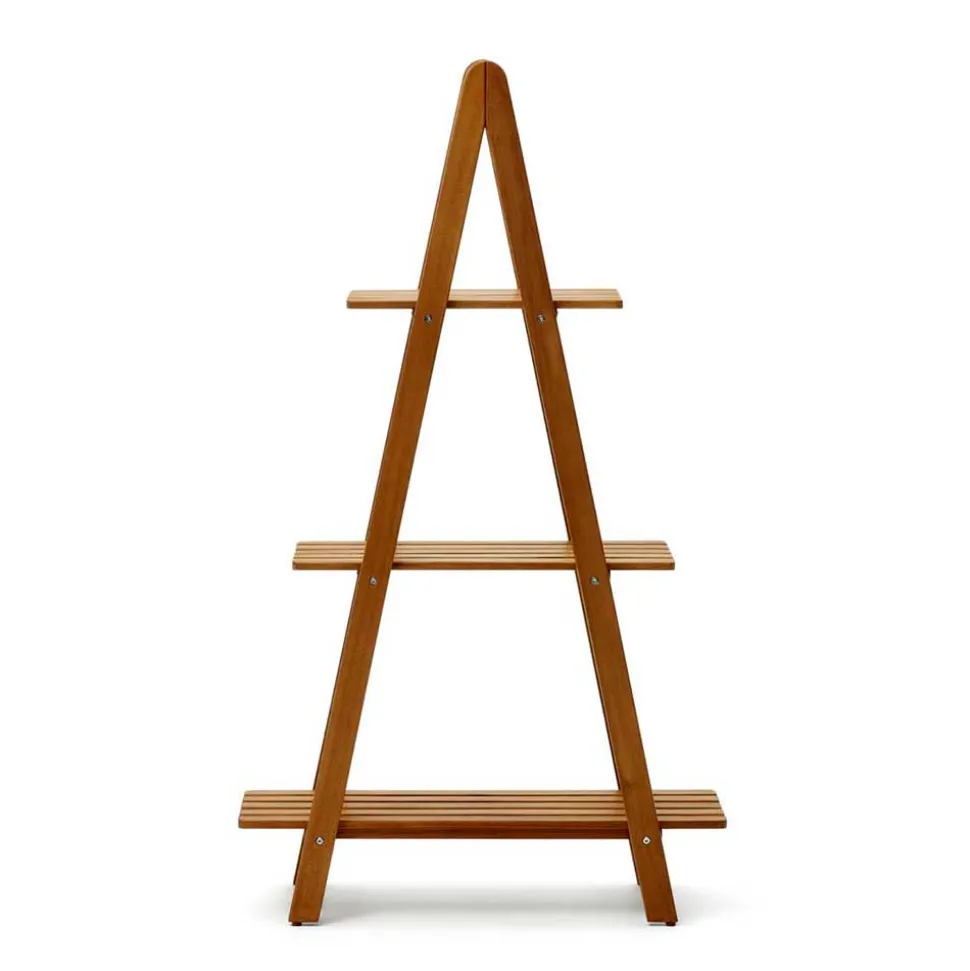 Leiterregal aus Akazie Massivholz - Oledra